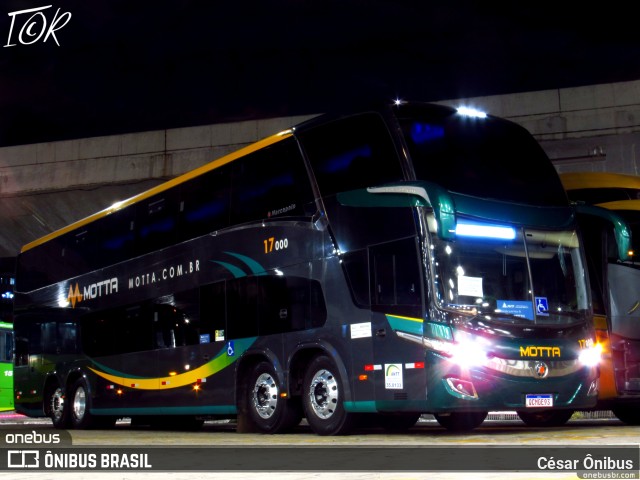Viação Motta 17000 na cidade de Belo Horizonte, Minas Gerais, Brasil, por César Ônibus. Número da foto: #11151014.