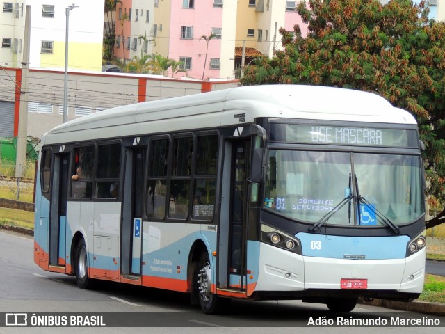 Auto Omnibus Floramar 03 na cidade de Belo Horizonte, Minas Gerais, Brasil, por Adão Raimundo Marcelino. ID da foto: 11151139.