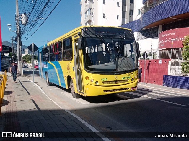 Jotur - Auto Ônibus e Turismo Josefense 1219 na cidade de Palhoça, Santa Catarina, Brasil, por Jonas Miranda. Número da foto: #11149206.