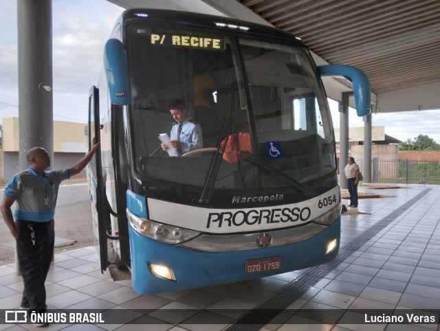 Auto Viação Progresso 6054 na cidade de Picos, Piauí, Brasil, por Luciano Veras. ID da foto: 11149143.