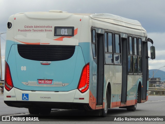 Auto Omnibus Floramar 08 na cidade de Belo Horizonte, Minas Gerais, Brasil, por Adão Raimundo Marcelino. Número da foto: #11151108.