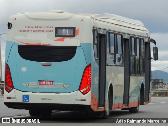 Auto Omnibus Floramar 08 na cidade de Belo Horizonte, Minas Gerais, Brasil, por Adão Raimundo Marcelino. ID da foto: 11151108.