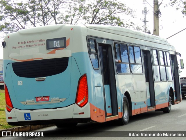 Auto Omnibus Floramar 03 na cidade de Belo Horizonte, Minas Gerais, Brasil, por Adão Raimundo Marcelino. Número da foto: #11151145.