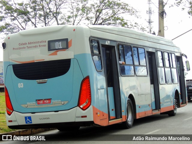 Auto Omnibus Floramar 03 na cidade de Belo Horizonte, Minas Gerais, Brasil, por Adão Raimundo Marcelino. ID da foto: 11151145.