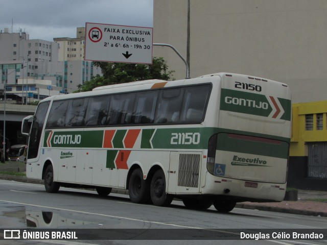 Empresa Gontijo de Transportes 21150 na cidade de Belo Horizonte, Minas Gerais, Brasil, por Douglas Célio Brandao. ID da foto: 11153067.