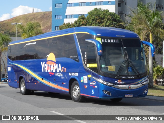 Yruama Rio Transportes Fretamento e Turismo RJ 626.009 na cidade de Aparecida, São Paulo, Brasil, por Marco Aurélio de Oliveira. Número da foto: #11153572.