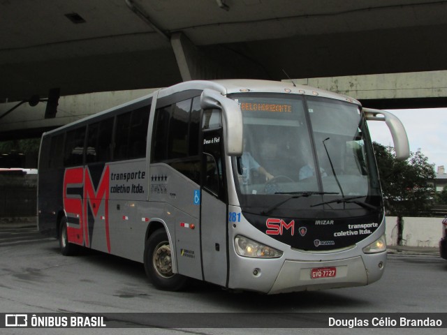 Transporte Coletivo Santa Maria 281 na cidade de Belo Horizonte, Minas Gerais, Brasil, por Douglas Célio Brandao. ID da foto: 11153061.