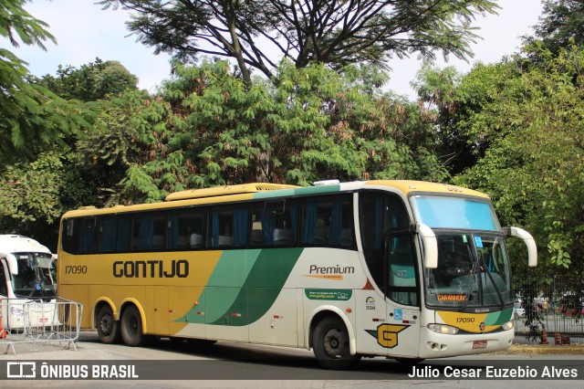 Empresa Gontijo de Transportes 17090 na cidade de São Paulo, São Paulo, Brasil, por Julio Cesar Euzebio Alves. ID da foto: 11151802.