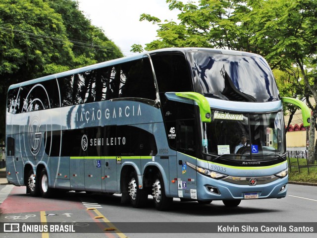 Viação Garcia 89035 na cidade de Curitiba, Paraná, Brasil, por Kelvin Silva Caovila Santos. Número da foto: #11152933.