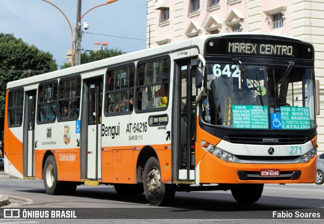 Empresa de Transportes Nova Marambaia AT-64216 na cidade de Belém, Pará, Brasil, por Fabio Soares. Número da foto: #11151631.