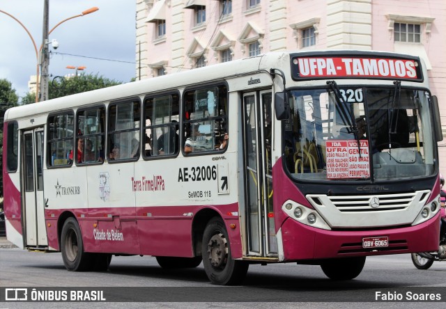 Transurb AE-32006 na cidade de Belém, Pará, Brasil, por Fabio Soares. Número da foto: #11151534.