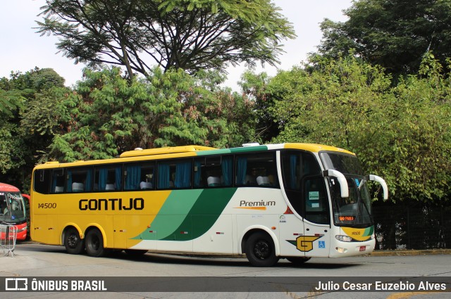 Empresa Gontijo de Transportes 14500 na cidade de São Paulo, São Paulo, Brasil, por Julio Cesar Euzebio Alves. Número da foto: #11151809.