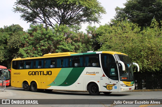 Empresa Gontijo de Transportes 14500 na cidade de São Paulo, São Paulo, Brasil, por Julio Cesar Euzebio Alves. ID da foto: 11151809.