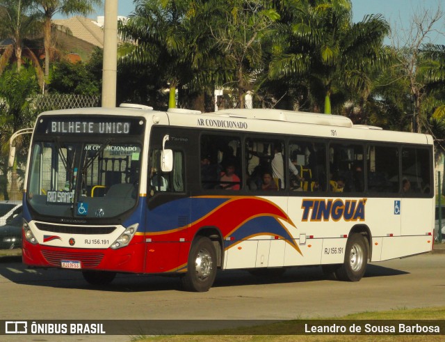 Transportadora Tinguá RJ 156.191 na cidade de Rio de Janeiro, Rio de Janeiro, Brasil, por Leandro de Sousa Barbosa. ID da foto: 11152287.