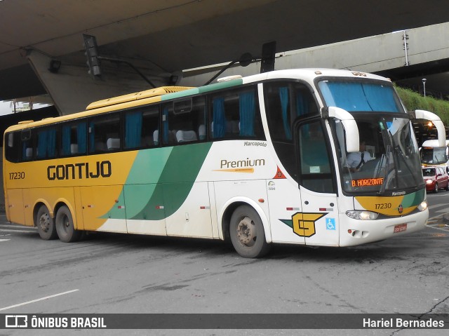 Empresa Gontijo de Transportes 17320 na cidade de Belo Horizonte, Minas Gerais, Brasil, por Hariel Bernades. Número da foto: #11152180.