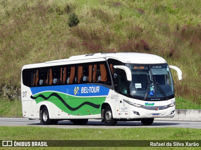 Bel-Tour Transportes e Turismo 317 na cidade de Petrópolis, Rio de Janeiro, Brasil, por Rafael da Silva Xarão. Número da foto: #11153316.