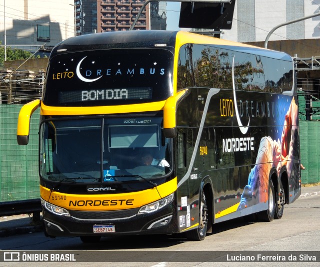 Expresso Nordeste 59140 na cidade de São Paulo, São Paulo, Brasil, por Luciano Ferreira da Silva. Número da foto: #11152722.
