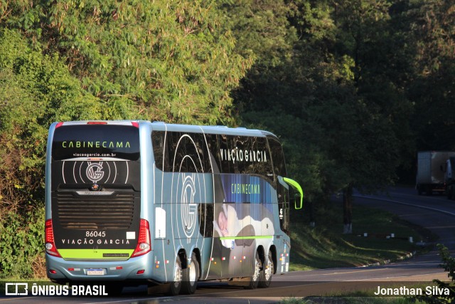 Viação Garcia 86045 na cidade de Umuarama, Paraná, Brasil, por Jonathan Silva. Número da foto: #11151504.