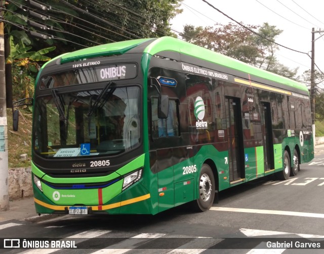 HP Transportes Coletivos 20805 na cidade de São Bernardo do Campo, São Paulo, Brasil, por Gabriel Garves. Número da foto: #11151866.