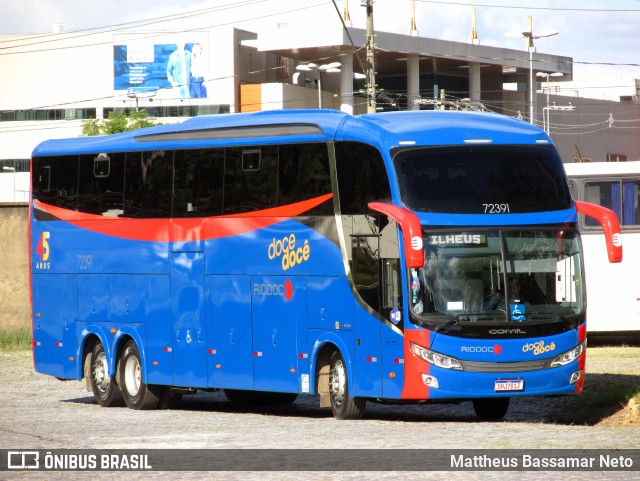 Viação Riodoce 72391 na cidade de Juiz de Fora, Minas Gerais, Brasil, por Mattheus Bassamar Neto. ID da foto: 11153305.