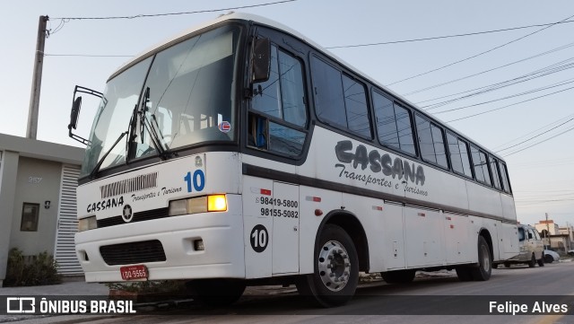Cassana Transportes e Turismo 10 na cidade de Pelotas, Rio Grande do Sul, Brasil, por Felipe Alves. Número da foto: #11153306.