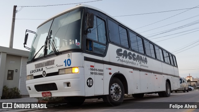 Cassana Transportes e Turismo 10 na cidade de Pelotas, Rio Grande do Sul, Brasil, por Felipe Alves. ID da foto: 11153306.