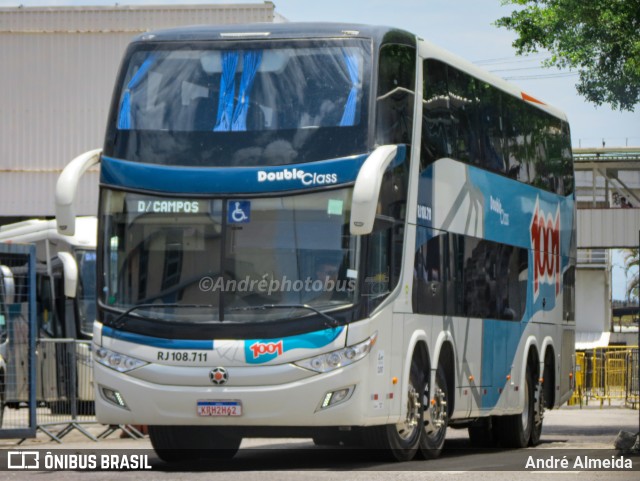 Auto Viação 1001 RJ 108.711 na cidade de Rio de Janeiro, Rio de Janeiro, Brasil, por André Almeida. ID da foto: 11151443.