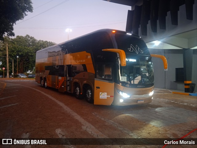 Viação Motta 21001 na cidade de Presidente Venceslau, São Paulo, Brasil, por Carlos Morais. Número da foto: #11155757.