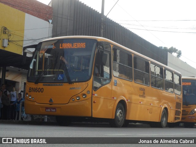 Transporte Coletivo Glória BN600 na cidade de Curitiba, Paraná, Brasil, por Jonas de Almeida Cabral. Número da foto: #11155416.