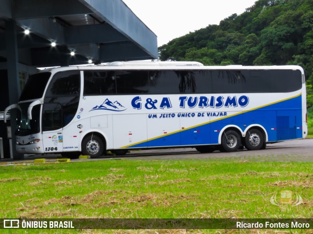 G & A Turismo 1304 na cidade de Guaratuba, Paraná, Brasil, por Ricardo Fontes Moro. ID da foto: 11155341.