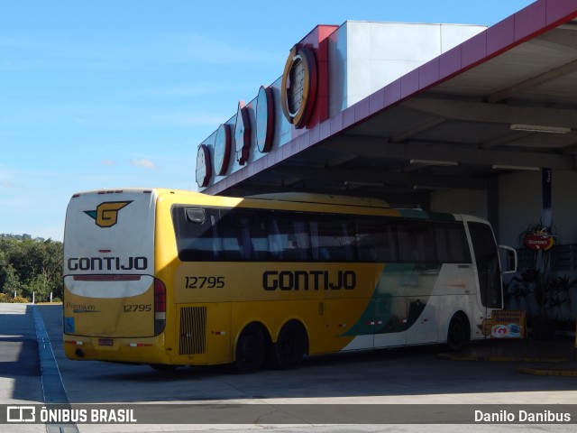 Empresa Gontijo de Transportes 12795 na cidade de São Sebastião da Bela Vista, Minas Gerais, Brasil, por Danilo Danibus. Número da foto: #11154226.