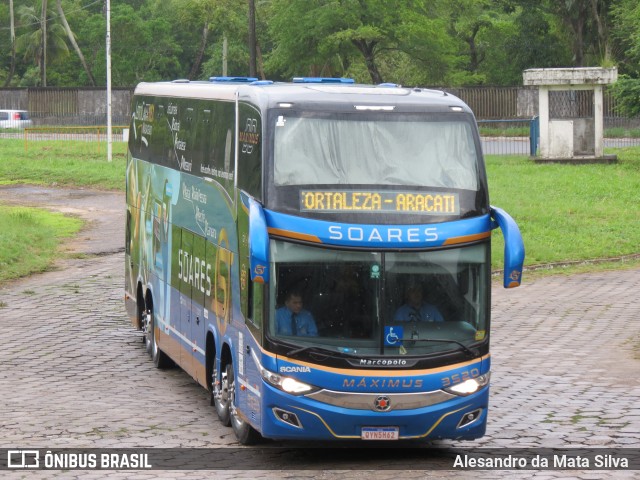 Soares Turismo e Fretamento 3520 na cidade de João Pessoa, Paraíba, Brasil, por Alesandro da Mata Silva . ID da foto: 11155701.