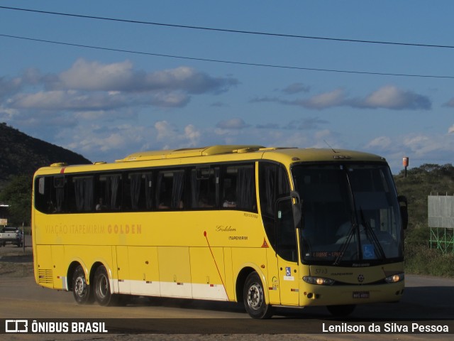 Viação Itapemirim 5713 na cidade de Taquaritinga do Norte, Pernambuco, Brasil, por Lenilson da Silva Pessoa. ID da foto: 11088365.