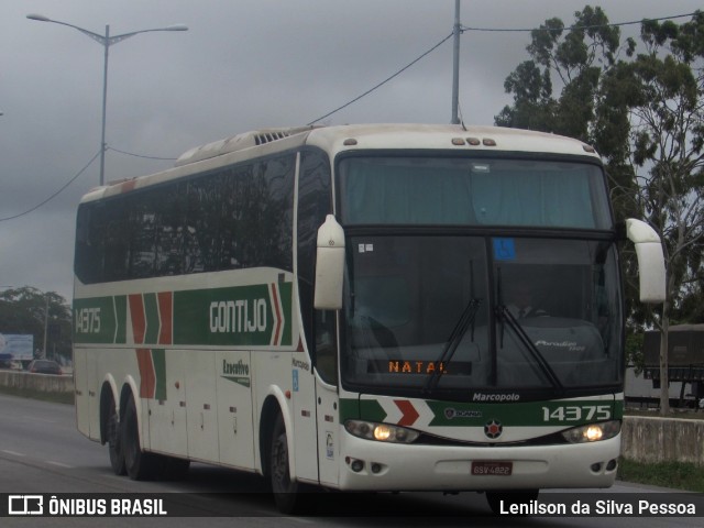 Empresa Gontijo de Transportes 14375 na cidade de Caruaru, Pernambuco, Brasil, por Lenilson da Silva Pessoa. ID da foto: 11088423.