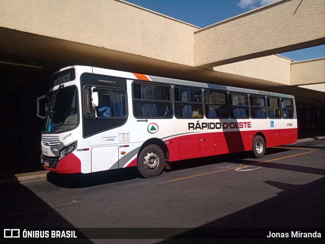Rápido D´Oeste 4152 na cidade de Ribeirão Preto, São Paulo, Brasil, por Jonas Miranda. Número da foto: #11087005.