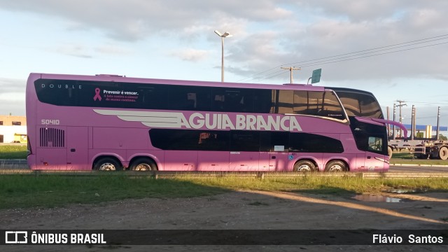 Viação Águia Branca 50410 na cidade de Cruz das Almas, Bahia, Brasil, por Flávio  Santos. Número da foto: #11087131.