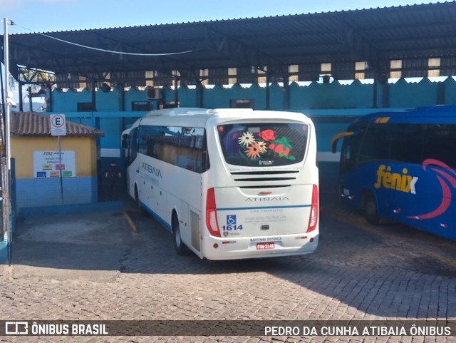 Viação Atibaia São Paulo 1614 na cidade de Atibaia, São Paulo, Brasil, por PEDRO DA CUNHA ATIBAIA ÔNIBUS. ID da foto: 11086719.