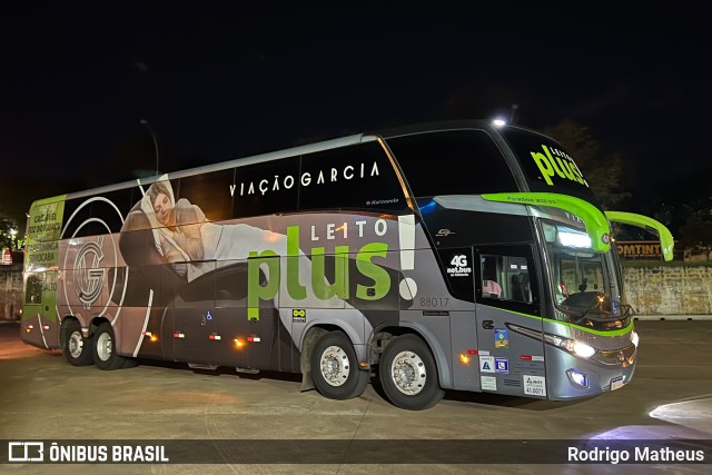 Viação Garcia 88017 na cidade de Maringá, Paraná, Brasil, por Rodrigo Matheus. Número da foto: #11087876.