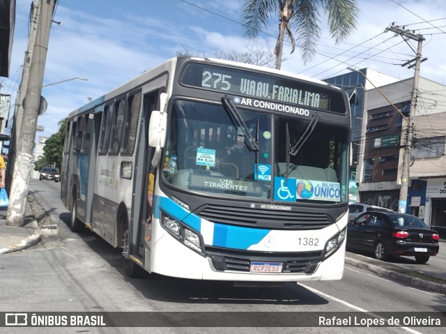 VUG - Viação Urbana Guarulhos 1382 na cidade de Guarulhos, São Paulo, Brasil, por Rafael Lopes de Oliveira. Número da foto: #11086935.