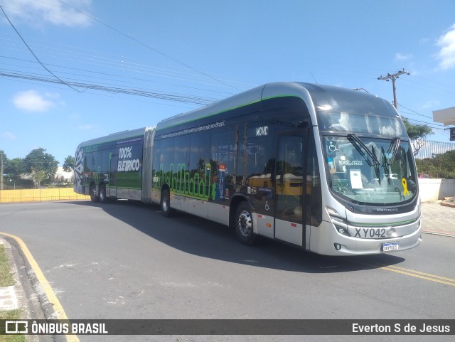 Transporte Coletivo Glória XY042 na cidade de Curitiba, Paraná, Brasil, por Everton S de Jesus. ID da foto: 11086683.