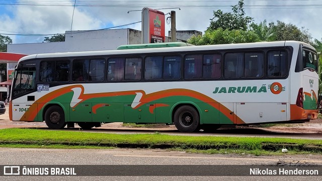 Jarumã Transportes Rodofluvial 1043 na cidade de Abaetetuba, Pará, Brasil, por Nikolas Henderson. ID da foto: 11089607.