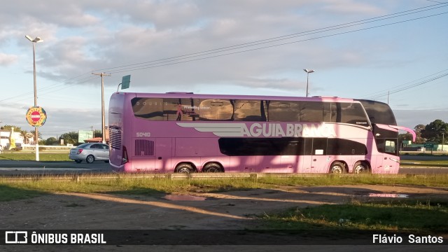 Viação Águia Branca 50410 na cidade de Cruz das Almas, Bahia, Brasil, por Flávio  Santos. ID da foto: 11087143.