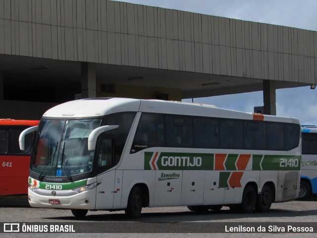 Empresa Gontijo de Transportes 21410 na cidade de Caruaru, Pernambuco, Brasil, por Lenilson da Silva Pessoa. ID da foto: 11088319.