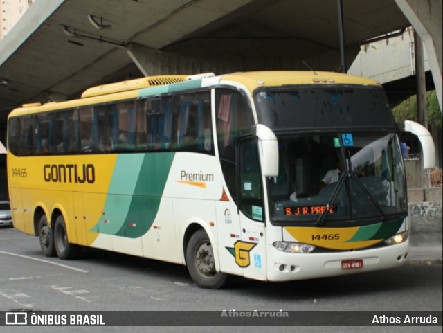 Empresa Gontijo de Transportes 14465 na cidade de Belo Horizonte, Minas Gerais, Brasil, por Athos Arruda. Número da foto: #11089467.
