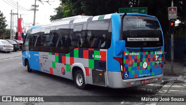 Viação Paratodos > São Jorge > Metropolitana São Paulo > Mobibrasil 6 4844 na cidade de São Paulo, São Paulo, Brasil, por Marcelo José Souza. Número da foto: #11087921.