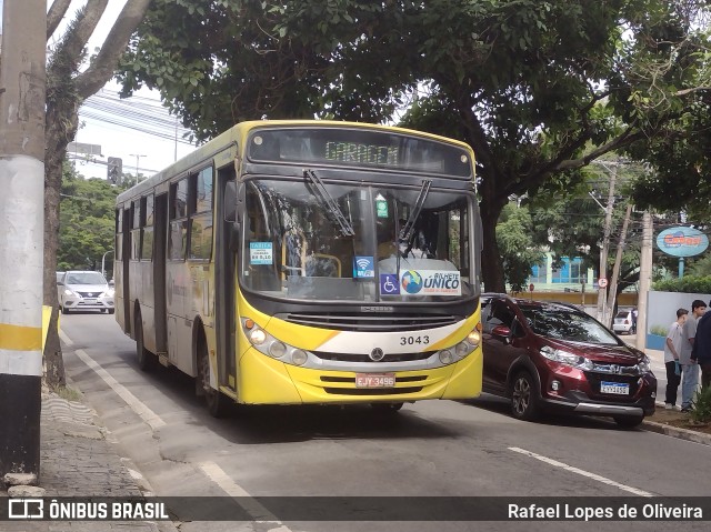 Viação Campo dos Ouros 3043 na cidade de Guarulhos, São Paulo, Brasil, por Rafael Lopes de Oliveira. ID da foto: 11089443.