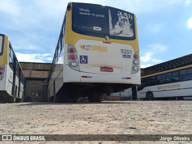 CT Expresso 9201 na cidade de Luziânia, Goiás, Brasil, por Jorge Oliveira. Número da foto: #11157056.