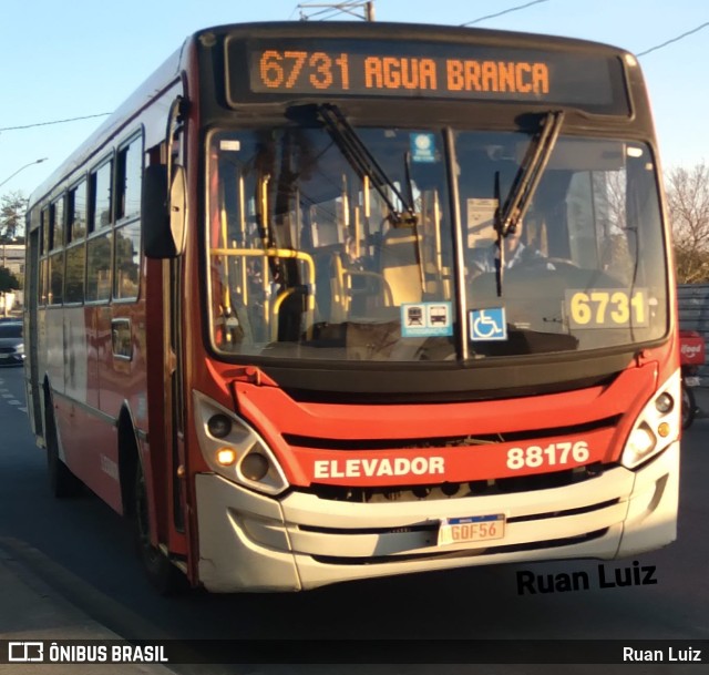 Viação Novo Retiro 88176 na cidade de Contagem, Minas Gerais, Brasil, por Ruan Luiz. ID da foto: 11157568.