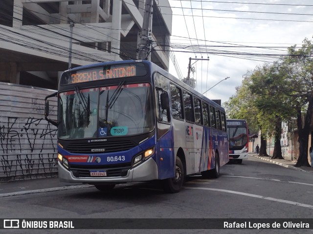 Next Mobilidade - ABC Sistema de Transporte 80.643 na cidade de Mauá, São Paulo, Brasil, por Rafael Lopes de Oliveira. ID da foto: 11156707.