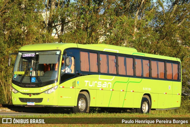 Tursan - Turismo Santo André 672 na cidade de Resende, Rio de Janeiro, Brasil, por Paulo Henrique Pereira Borges. Número da foto: #11157375.